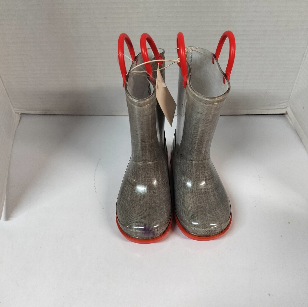 Toddler kids rain boots 6